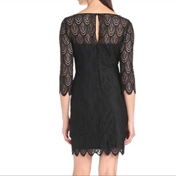 LILLY PULITZER black lace Hera dress - Picture 5 of 14